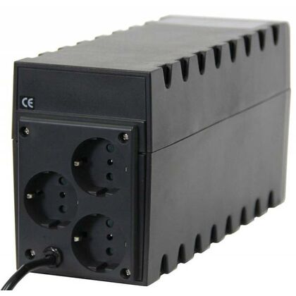 ИБП Powercom RPT-1000A Shuko 1000VA/ 600W, AVR, 3*Shuko (Аккумулятор 1*12В/ 9Ач)